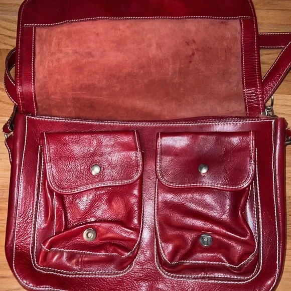 Top quality Pure leather briefcase from Italy